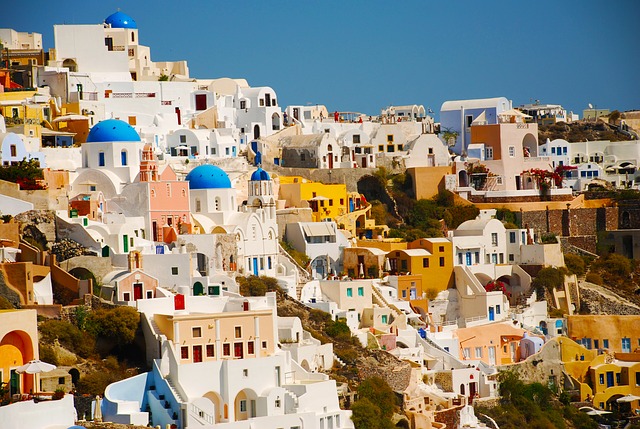 část santorini