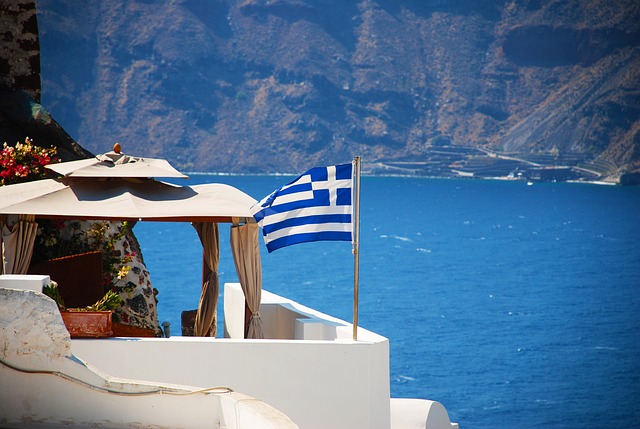 santorini řecko